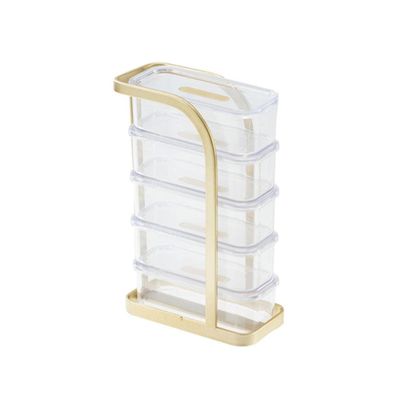ROHNES Creative Toothpick Holder Plastic Desktop Toothpick Organizer Reusable Toothpick Dispenser Home Hotel Restaurant