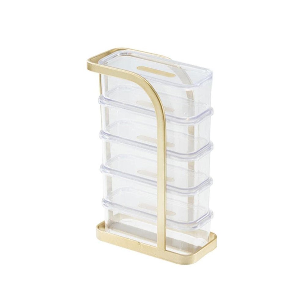 ROHNES Creative Toothpick Holder Plastic Desktop Toothpick Organizer Reusable Toothpick Dispenser Home Hotel Restaurant