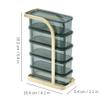 ROHNES Creative Toothpick Holder Plastic Desktop Toothpick Organizer Reusable Toothpick Dispenser Home Hotel Restaurant view 2