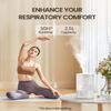 raydrop Humidifiers for Bedroom, 2.5L Top Fill Cool Mist Humidifiers for Home, Large Room, Baby, and Plant, Essential Oil Diffuser with Cycling 7 Color Lights, 360 Nozzle, Auto Shut-Off, White view 3