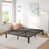 COMASACH Queen Bed Frame, Heavy Duty 12" High Black Metal Platform Bed, Sturdy Steel, No Box Spring Needed, Noise-Free, Easy Assembly view 1