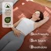 ZonLi Japanese Floor Futon Mattress Queen Size 80"x 60", 100% Cotton Cover 2.5'' Thicken Tatami Mattress, Foldable Sleeping Pad, Portable Dormitory Tatami Mat, Roll Up Floor Lounger Bed for Adult view 2
