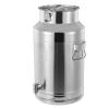 35 Liter 9.24 Gallon Stainless Steel Milk Can Wine Milk bucket Wine Pail Bucket Milk Can Tote Jug with Faucet Sealed Lid Heavy Duty (35L,With Faucet) view 1