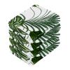 ALAZA Palm Leaves Jungle Monstera Tropical Towels Cotton Washcloths Set,Extra Absorbent Fast Drying Face-Cloth Washcloths,Soft Fingertip Towel for Hotel,Spa,Kitchen,12'' x 12'' (6 Pack) view 2