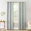 Abstract Stripes Blackout Curtains 84 Inches Long for Bedroom, Thermal Insulated Room Darkening Black Out Window Curtain Panels Grommet Drapes for Living Room, Blue White Modern Geometric Art 84x84 view 2