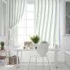 Abstract Stripes Blackout Curtains 84 Inches Long for Bedroom, Thermal Insulated Room Darkening Black Out Window Curtain Panels Grommet Drapes for Living Room, Blue White Modern Geometric Art 84x84 view 4
