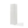 Maykoosh Urban Oasis Wood Classic Home Storage Tall Linen Cabinet in Vintage White, 3 Open Shelves, 1 Drawer, 1 Storage Cabinet, 15" D x 18" W x 67.62" H view 3