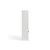 Maykoosh Urban Oasis Wood Classic Home Storage Tall Linen Cabinet in Vintage White, 3 Open Shelves, 1 Drawer, 1 Storage Cabinet, 15" D x 18" W x 67.62" H view 4