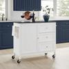 Maykoosh Kitchen Island Cart with Granite Top, Storage Island, Mobile Kitchen Island, Modern Kitchen Furniture view 1