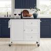 Maykoosh Kitchen Island Cart with Granite Top, Storage Island, Mobile Kitchen Island, Modern Kitchen Furniture view 2