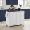 Maykoosh Kitchen Island Cart with Granite Top, Storage Island, Mobile Kitchen Island, Modern Kitchen Furniture view 4