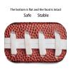 FINOWIN Lunch Bag Reusable Insulated Portable Thermal Waterproof Lunch Box Tote Bag, American Football Laces Print Lunch Bag for Women Men Beach Travel with Adjustable Shoulder Strap view 4
