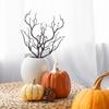 GALPADA Simulated Plant Antlers Dark Brown Plastic Coral Branches Halloween Decor Small Twig Ornaments Lightweight Indoor Outdoor view 2