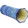 Polmedia Polish Pottery Vase UNIKAT - Snowmen Circle Pattern Handmade in Boleslawiec Poland by Ceramika Artystyczna + Certificate of Authenticity view 2
