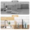 Fikoksol Cutting Board Organizer and Baking Sheet Rack, [1-Pack] Black Heavy Duty Metal Cookie Sheet Organizer for Cutting Board Storage & Plate Holder for Cabinet, Tray Dividers for Cabinets view 4