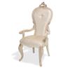 MICHAEL AMINI Platine de Royale Velvet Dining Chair - Set of 2 - Champagne Ivory view 1