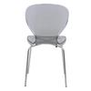 Maykoosh Modern Transparent Side Chairs - Set of 4 - Boho Dining Room Accent Furniture view 4