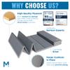 Meliusly Heavy Duty Couch Cushion Support for Sagging Cushions (24x72) Reinforced Wood Sofa Cushion Support Board for Sagging Seat, Deep Couch Supporter for Under The Cushions, Loveseat Saver view 3