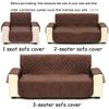 Sofa Covers 3 seater and 2 Seater Reversible Sofa Cover- Quilted Sofa Slipcovers Adjustable Elastic Straps Couch Covers, Waterproof Sofa Protectors From Pets & Kids Recliner Sofa Sets ( Color : #10 , view 4