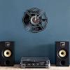 Home Decor Irish Clover Leaf Home Decor Vinyl Record Clock Irish Pride Clock Battery Operated view 3