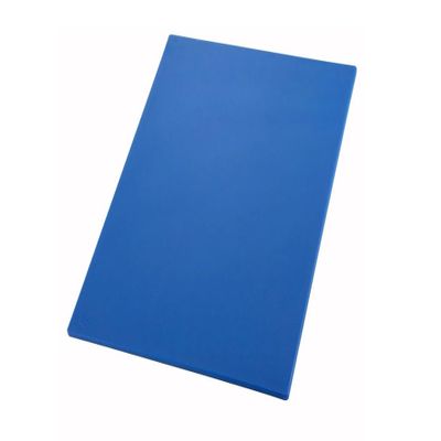 Soro Essentials- 15 x 20 x 1/2 Cutting Board for Kitchen Blue Color Plastic - Color Coded Chopping Board Cutting Board Non-Slip Surface Dishwasher Safe for Meat Vegetables Kitchen Home Restaurant