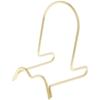 Bard's Brass Metal Plate Stand, Arched Front, 5.5" H x 3.5" W x 4.5" D (For 7.5" - 10.75" Plates), Pack of 12 view 1