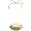 Bard's Gold-Toned 4 Arm Ornament Stand, 8.5" H x 5" W x 5" D, Pack of 6 view 1