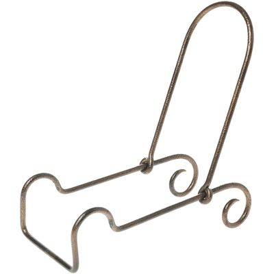 Bard's Adjustable Gold Wrought Iron Bowl or Deep Platter Stand, 10" H x 5" W x 8.75" D (For 9" - 11" Bowls or Deep Platters), Pack of 6