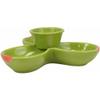1 Pcs Of 8"L Gourmet Kitchen Ceramic Olive Halves Tidbit & Sauce Serving Bowl Dish Plate view 4