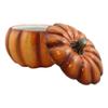 1 Pcs Of Home Kitchen Gourmet Hearty Orange Ceramic Pumpkin Soup Or Dessert Bowl view 1