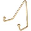 Bard's Shiny Gold-toned Wall Mountable Plate Hanger, 3.5" H x 3.25" W x 1.75" D (For Plates 3.5" - 5"), Pack of 6 view 1