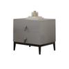 BNNP Nightstands Indoor Square Bedside Table Double Drawer Locker Living Room Coffee Table Sofa Side Table Bedroom Storage Cabinet Bedside Tables view 1