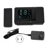 Alvinlite Digital Alarm Clock|Ceiling Projection Clock|8 Colors Backlight Color Temperature Weather Display Snooze Function USB Alarm Clock 100240V |US| Projection Clocks view 1