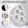 18th Birthday Balloons Decorations 15pcs Black Silver Happy 18th Birthday Party Latex Confetti Balloons for Men Women Kids Boys Girls 18th Anniversary Happy Birthday Party Decor Supplies 12 inches view 4