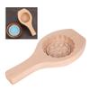 Alvinlite Wooden Mooncake Mold Flower Pattern|Wooden Mould Press Mooncake Mold for Muffin Cookie Biscuit Chocolate Pumpkin Pie |Pattern 1| mooncake mold view 4