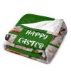 AXKEUDO Custom Blanket with Photos Text Customize Blankets Personalized Flannel Throw Blanket for Adults Kids Birthday Christmas Halloween Father Mother Valentines Day Gift 10 Photo Collage 48"X32" view 3