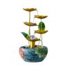 BNNP Tabletop Water Fountain Meditation Fountain Tabletop Fountain Waterfall with Indoor Calming Water Sound for Home Office Bedroom Indoor Fountain (Color : A) view 1