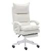 Computer Office Chair Swivel Task Chair Swivel Office Chair Home Ergonomic Comfortable Sedentary Backrest Gaming Chair Computer Chair with Adjustable Armrest Ergonomic Desk Chair ( Color : White , Siz view 1