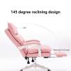 Computer Office Chair Swivel Task Chair Swivel Office Chair Home Ergonomic Comfortable Sedentary Backrest Gaming Chair Computer Chair with Adjustable Armrest Ergonomic Desk Chair ( Color : White , Siz view 3