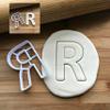 Sweet Prints Inc Letter R Cookie Cutter - Dishwasher Safe (3") view 2