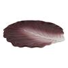 1 Pcs Of 12"L Gourmet Kitchen Ceramic Fresh Red Cabbage Shaped Dinner Serving Plate view 2