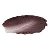1 Pcs Of 12"L Gourmet Kitchen Ceramic Fresh Red Cabbage Shaped Dinner Serving Plate view 3