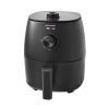 2.2 Quart Capacity Air Fryer,Non-Stick, Dishwasher Safe Basket,1150W,Black view 2