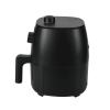 2.2 Quart Capacity Air Fryer,Non-Stick, Dishwasher Safe Basket,1150W,Black view 3