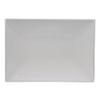 11.5" W Large Modern White Melamine Rectangular Serving Plates Platters Set Of 2 view 4