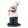 1 Pcs Be Our Guest French Bistro Chef Holding Plates and Utensils Figurine 10.5" view 2
