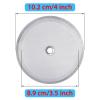 4 Pieces Attsky French Press Filter, 4 Inch Stainless Steel Mesh Screen and Replacement Parts for French Press Coffee Maker view 2