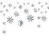 2017 Party decoration Kit star Garland,3D Paper Star Banner,Party Supplies,Christmas Birthday Wedding Adds - (Color: Silver) view 2