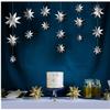2017 Party decoration Kit star Garland,3D Paper Star Banner,Party Supplies,Christmas Birthday Wedding Adds - (Color: Silver) view 4