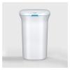 DYPASA Wastepaper Basket Creative Electric Trash Can Household Induction Trash Can with Lid Smart Touchless Kitchen Toilet Trash Can (2.6 Gallons/3.6 Gallons), White Garbage Can (Size : 10L) view 1
